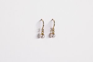 Products: Classic Pearl Drop Earrings (Small) - 9CT Gold and Akoya Pearl - LISA WEBB