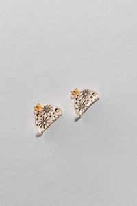 Products: Celestial Stud Earrings - 9CT Gold and Diamond - LISA WEBB