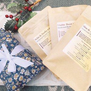 Herbal Teas: Nourish Me Collection - Herbal Teas & Therapeutic Heat / Cool Pad
