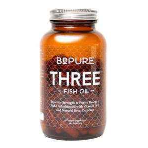 Homeandwellness: BePure Three Omega-3 Fish Oil (120 Capsules, 60-Day Supply)