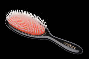 Under 300: Mason Pearson Medium Universal Nylon Hairbrush NU2 (Dark Ruby)
