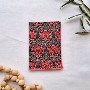 Little Acorn Womens Liberty Hanky 'Peacock Place' - Dark Rose