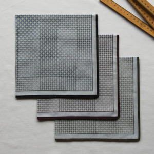 Mens Plain: Mens 'Austin' Hankies 3pk