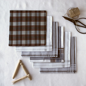 Mens Plain: Mens 'Work' Hankies 6pk