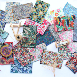 Liberty Designs: Little Acorn Liberty Hankies - Pack of 20