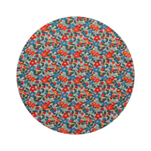 Little Acorn Liberty Square Scarf 'Betsy Berry' - Orange