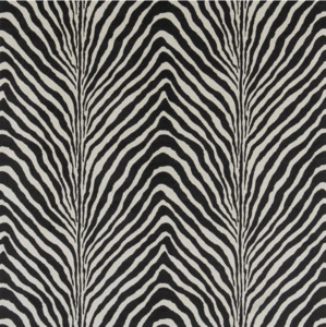 Ralph Lauren: Bartlett Zebra Velvet Fabric