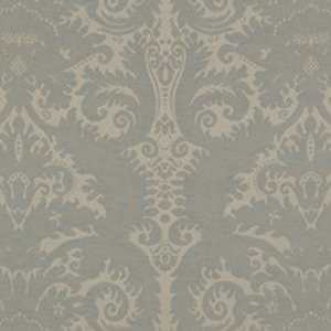 Ralph Lauren: Hazelwood Damask Burlap Fabric