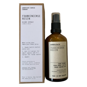 Amberjack: Frankincense Resin Room Spray