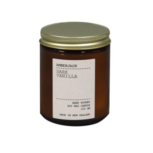 Amberjack: Dark Vanilla Soy Candle Small