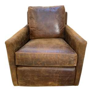 Montreux Furniture: Rocco Leather Swivel Armchair
