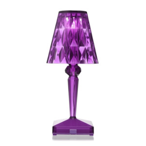 Kartell: Battery Lamp Plum PRE ORDER