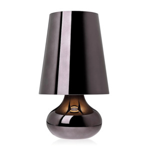 Kartell: Cindy Lamp Gun Metal Grey PRE ORDER