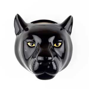 Ceramics: Panther Wall Vase