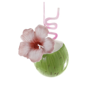 Christmas: Tropical Coconut Cocktail Bauble