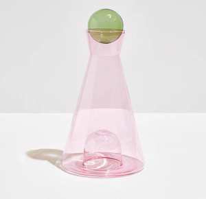 Dinnerware: Vice Versa Carafe in Pink+Green