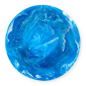 Dinnerware: Waterlily Swirl Resin Platter