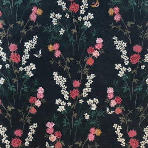 Designer Rugs: Flowers Of Virtue Graphite 274x183cm Hand Tufted Rug