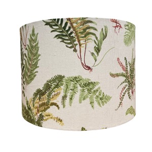 Lamp Shades: Les Fougeres 17" Drum Lampshade