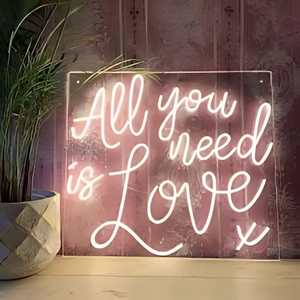 All You Need Is Love – Neon Sign