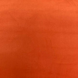 Upholstery Fabrics: Tangerine Cotton Blend Velvet Fabric