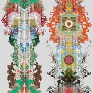 Upholstery Fabrics: Totem Damask Groove Box Velvet Fabric