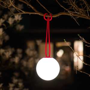 Bolleke Red Spherical Lamp