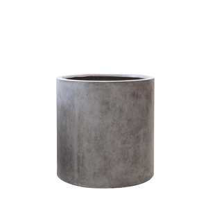 Mikonui Cylinder Planter Small - Weathered Cement PRE ORDER