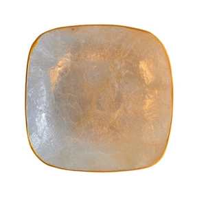 Bar Cart Collection: Crushed Shell Square Bowl