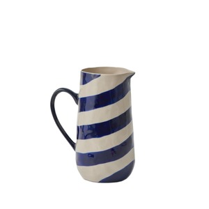Cabana Stripe Blue Jug