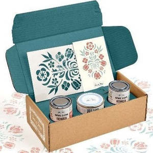 Paint: Scandinavian Stencil and Paint Gift Kit