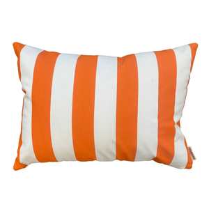 Seat Cushions Outdoor Furniture: Cabana Orange Stripe 40x55cm Outdoor Cushion