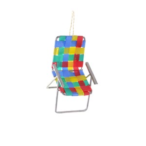 Christmas Decorations: Retro Lawn Chair Bauble