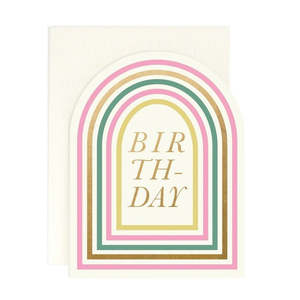 Birthday Arched Card