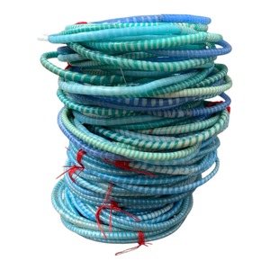 Seafoam Flipflop Bracelets - Set of 6