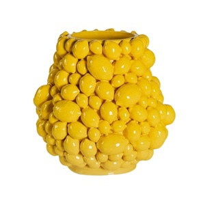 Curve Lemon 30cm Vase