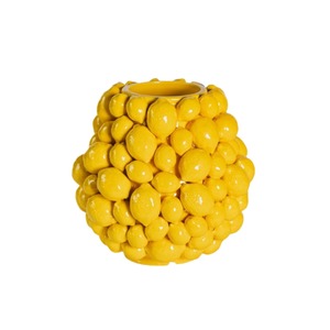 Curve Lemon 20cm Vase