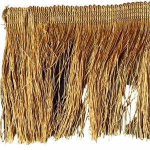 Trims Fringing: Gold Rayon Fringe Trim