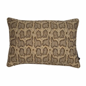Serpentis Taupe 60x40cm Piped Cushion