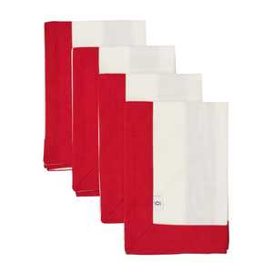 Bedroom: Red Napkin Set