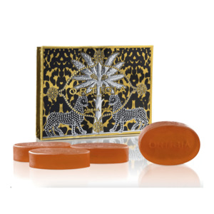 Bathroom: Ambra Nera Soap Box of 4