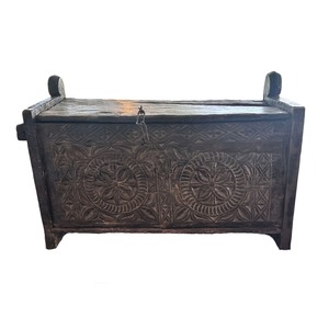 Antique Indian Wooden Chest