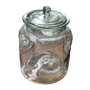 Vintage Glass Candy Jar
