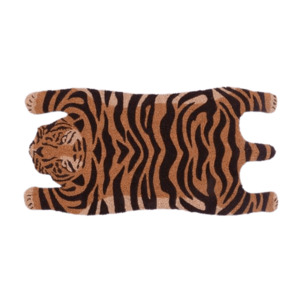 Coir Sleeping Tiger Doormat