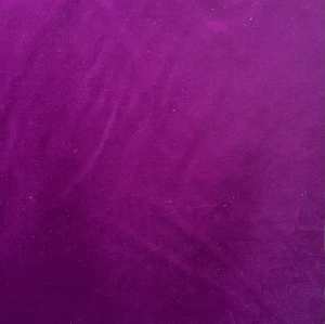 Little Fox Fabrics: Violet Cotton Blend Velvet Fabric