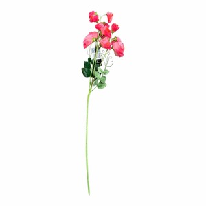 Faux Salmon Tall Sweetpea Flower