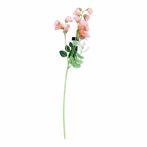 Faux Flowers Foliage: Faux Peach Tall Sweetpea Flower