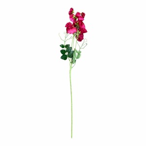 Faux Flowers Foliage: Faux Hot Pink Tall Sweetpea Flower