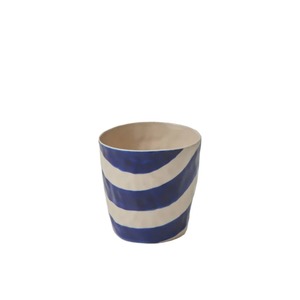 Jones Co: Cabana Stripe Blue Tumbler