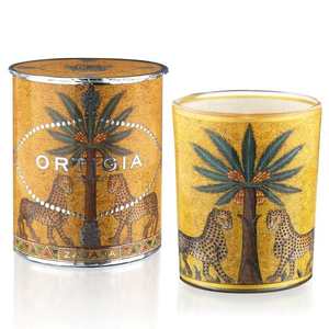 Ortigia Sicilia: Zagara Decorated Candle Medium